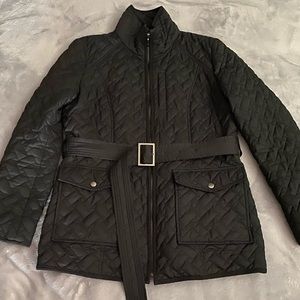 Cole Haan ~ Women’s Black Quilted Coat ~ Jacket ✨